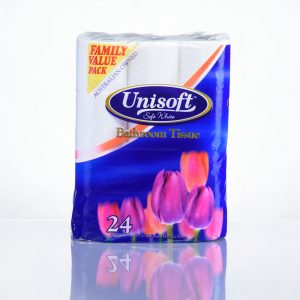Toilet Paper Unisoft 2ply 180's 24 pack