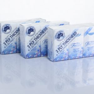 Handkerchief Finesse Tissue 10 sheets 3 ply 6 pack multi photo